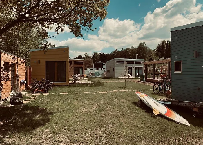 Tinylodge Am Ellertshaeuser Дом отдыха Stadtlauringen